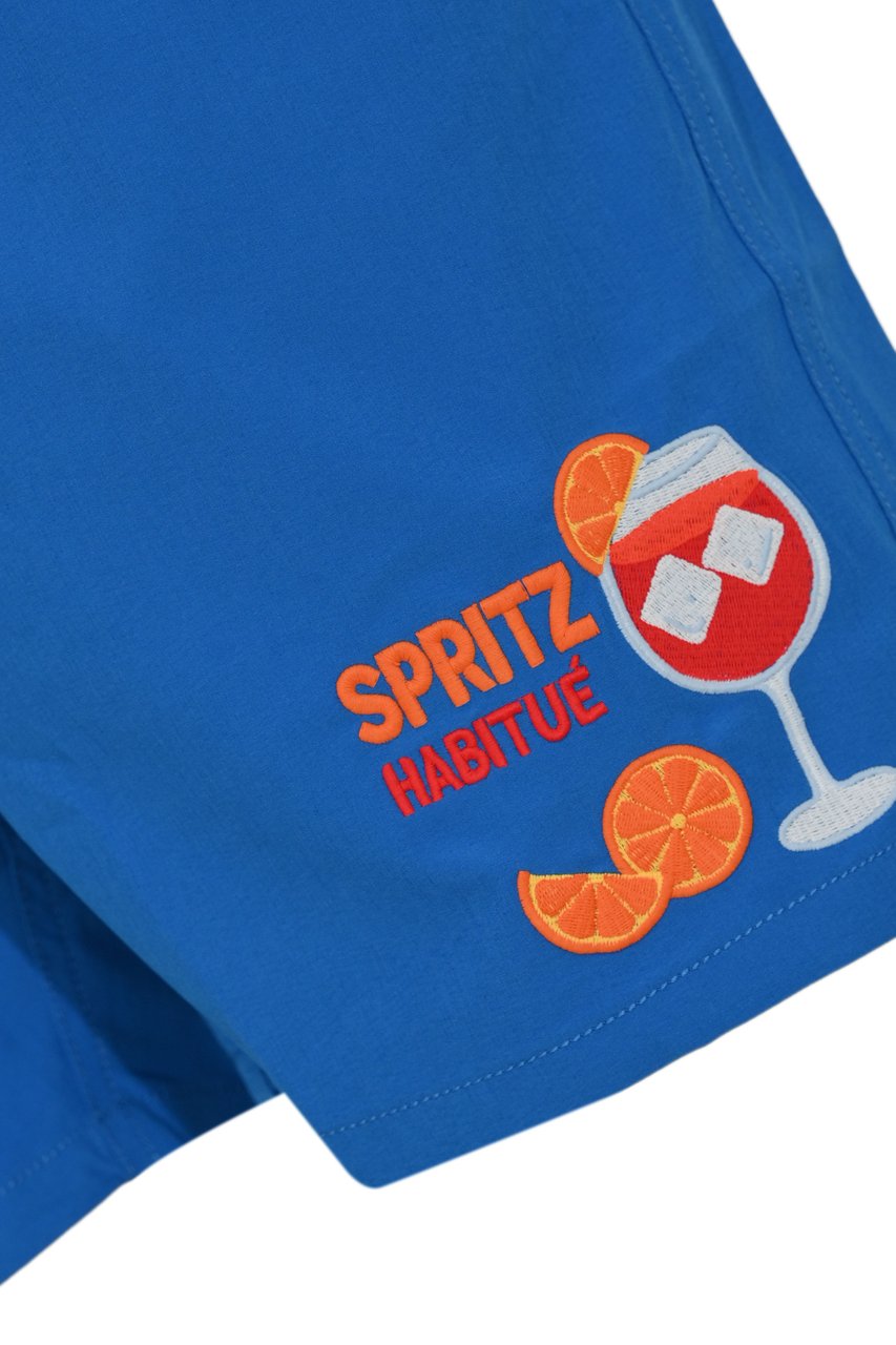 MC2 Saint Barth Sea Clothing Spritz 1781 Emb Blauw