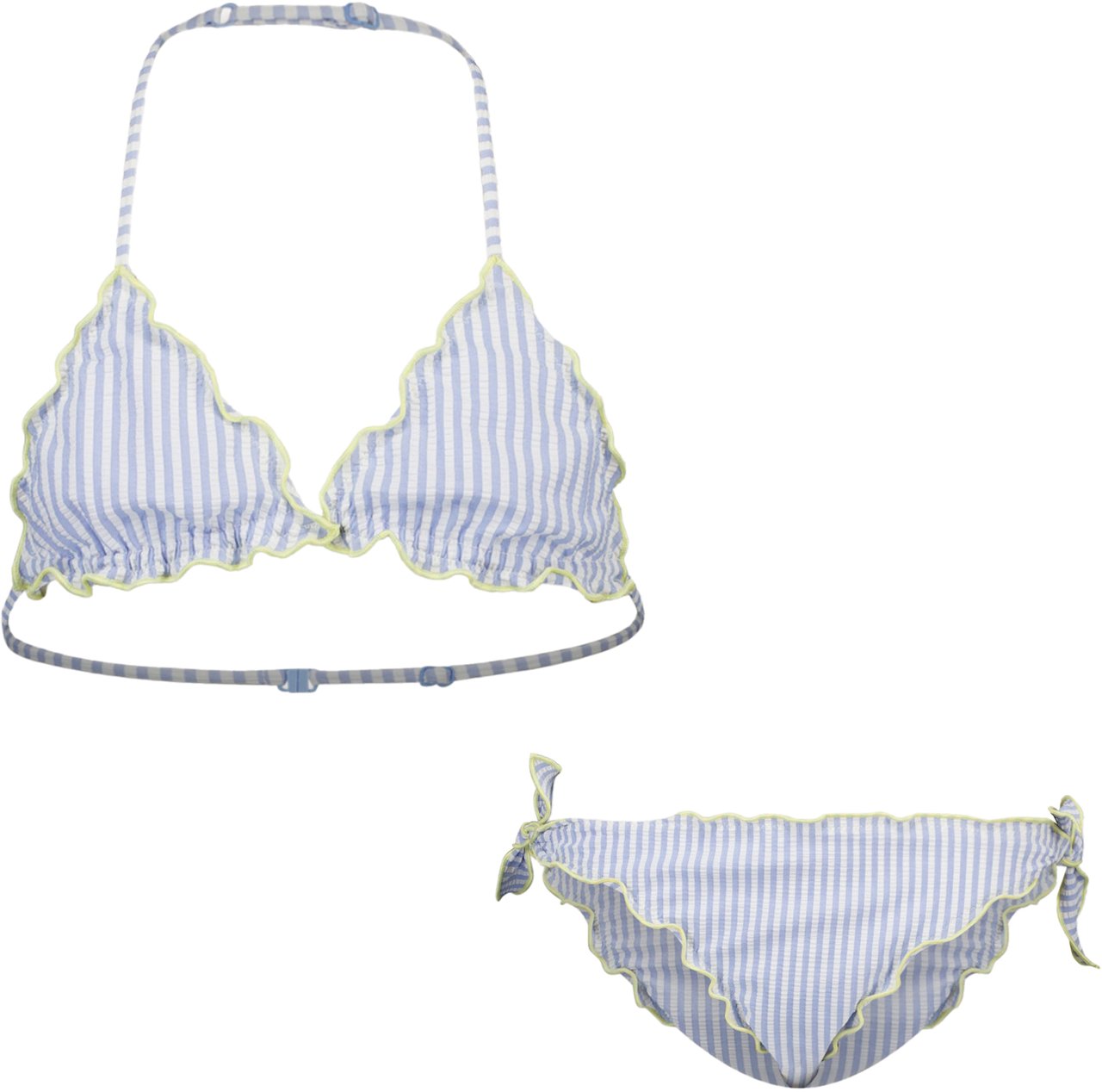 MC2 Saint Barth MC2 Saint Barth Kinder Meisjes Zwemkleding In Licht Blauw Blauw