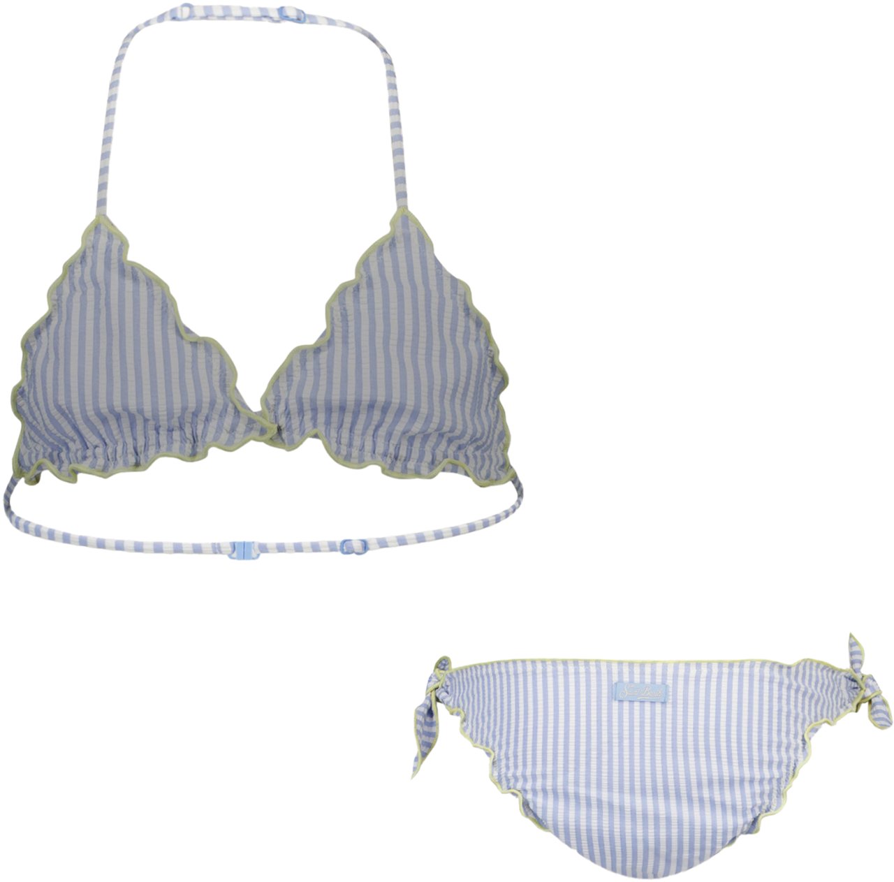 MC2 Saint Barth MC2 Saint Barth Kinder Meisjes Zwemkleding In Licht Blauw Blauw