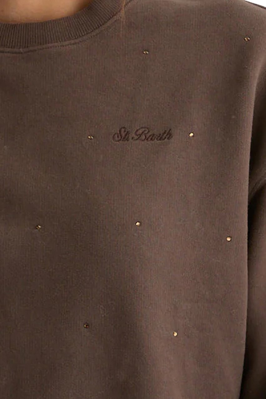 MC2 Saint Barth Sweaters Sb 18 All Over Strass Emb Divers
