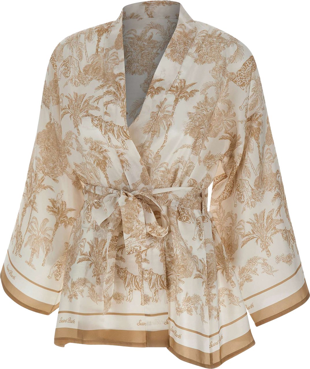 MC2 Saint Barth Shirts Beige Wit
