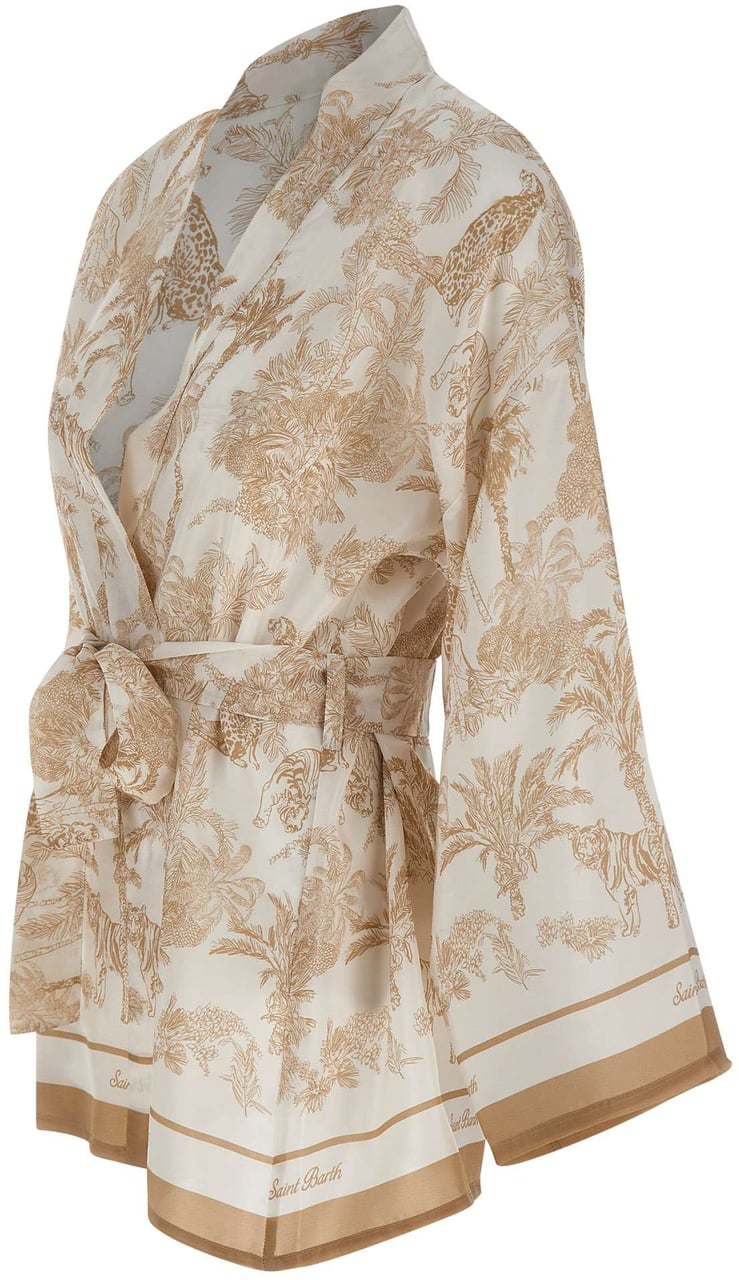 MC2 Saint Barth Shirts Beige Wit