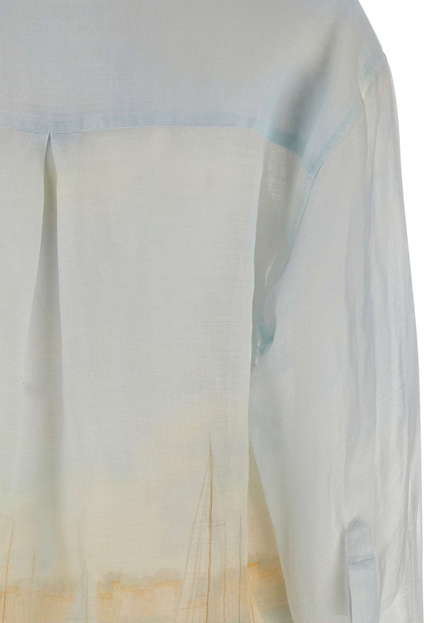 MC2 Saint Barth Shirts Light Blue Lichtblauw
