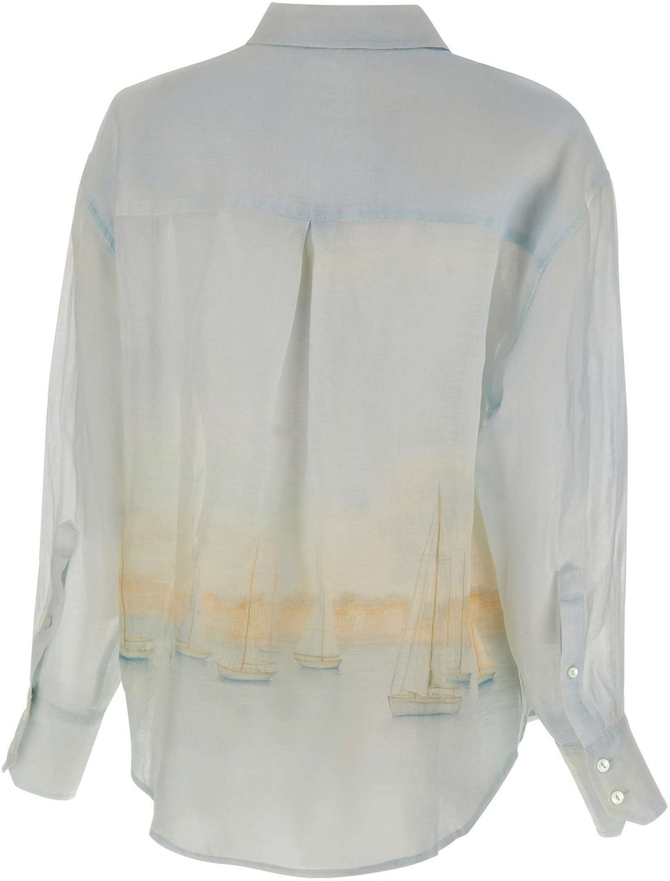 MC2 Saint Barth Shirts Light Blue Lichtblauw