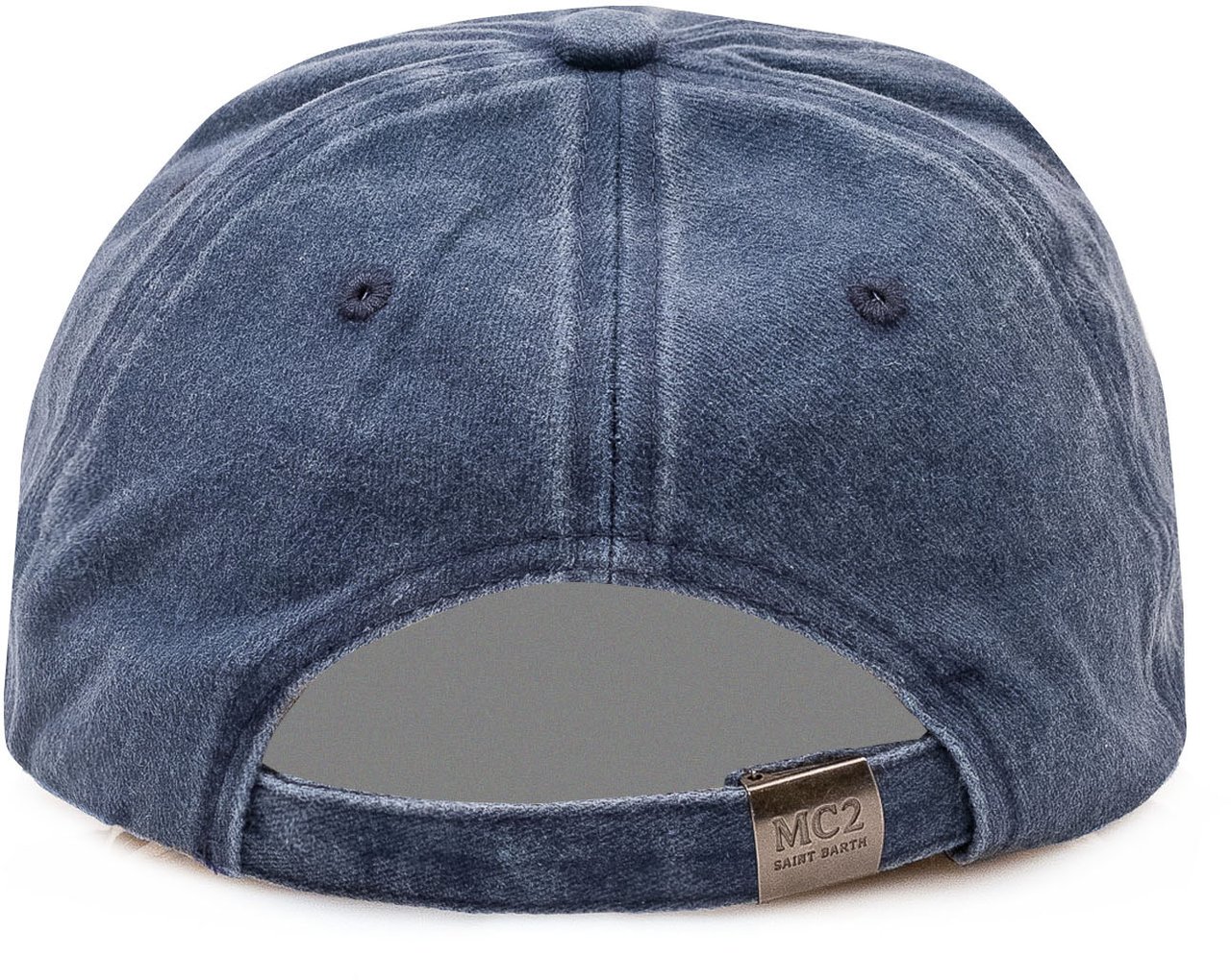 MC2 Saint Barth Cappello Davis con Logo Blauw