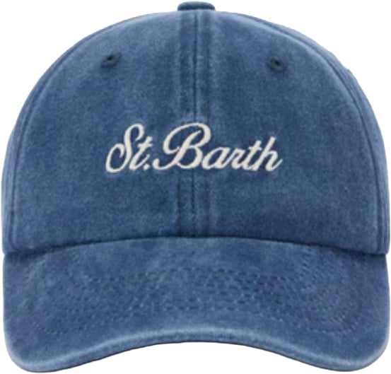 MC2 Saint Barth Hats Denim Sb 61 Emb Blauw