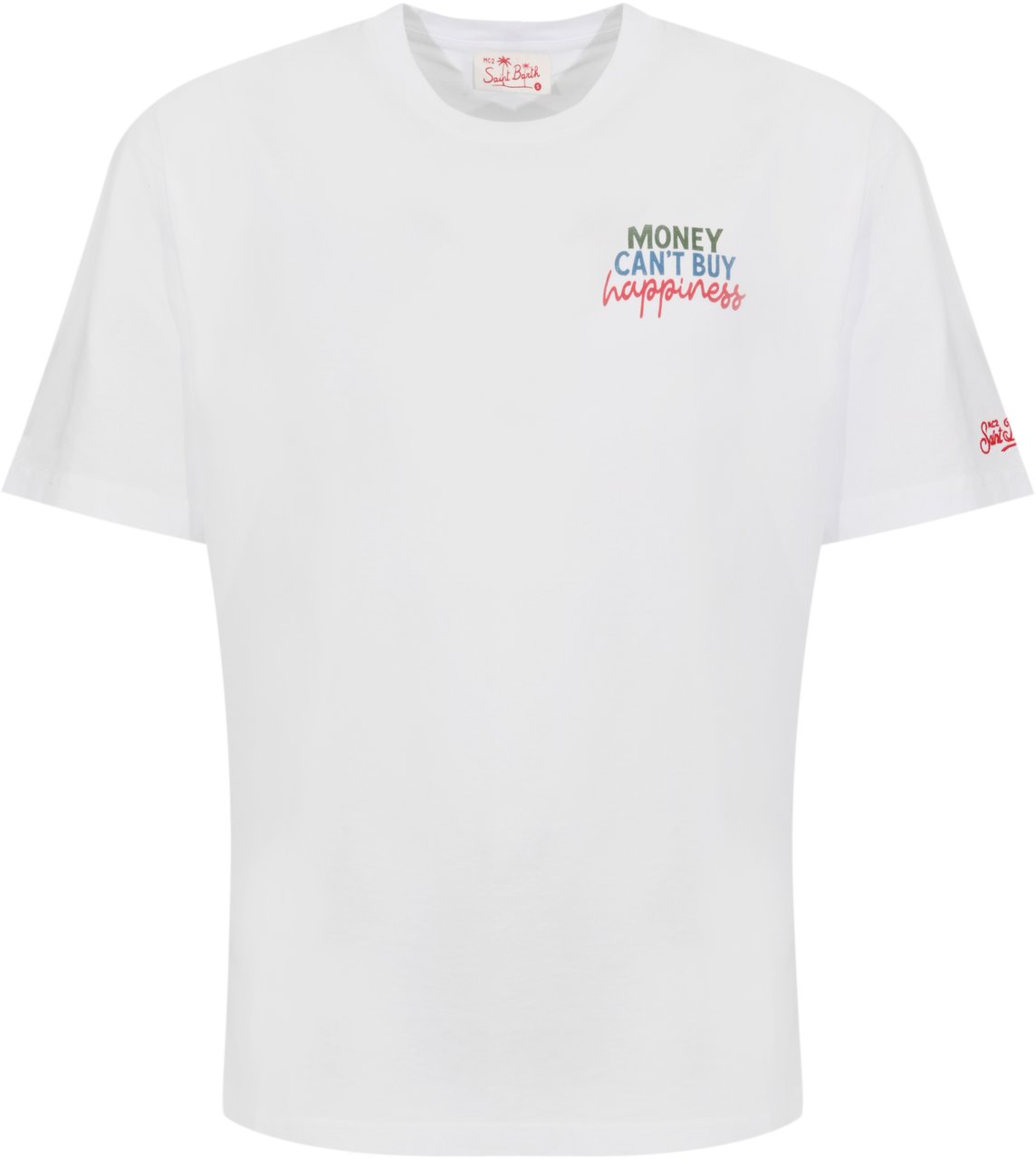 MC2 Saint Barth T-Shirts And Polos Money Happiness 01N Wit
