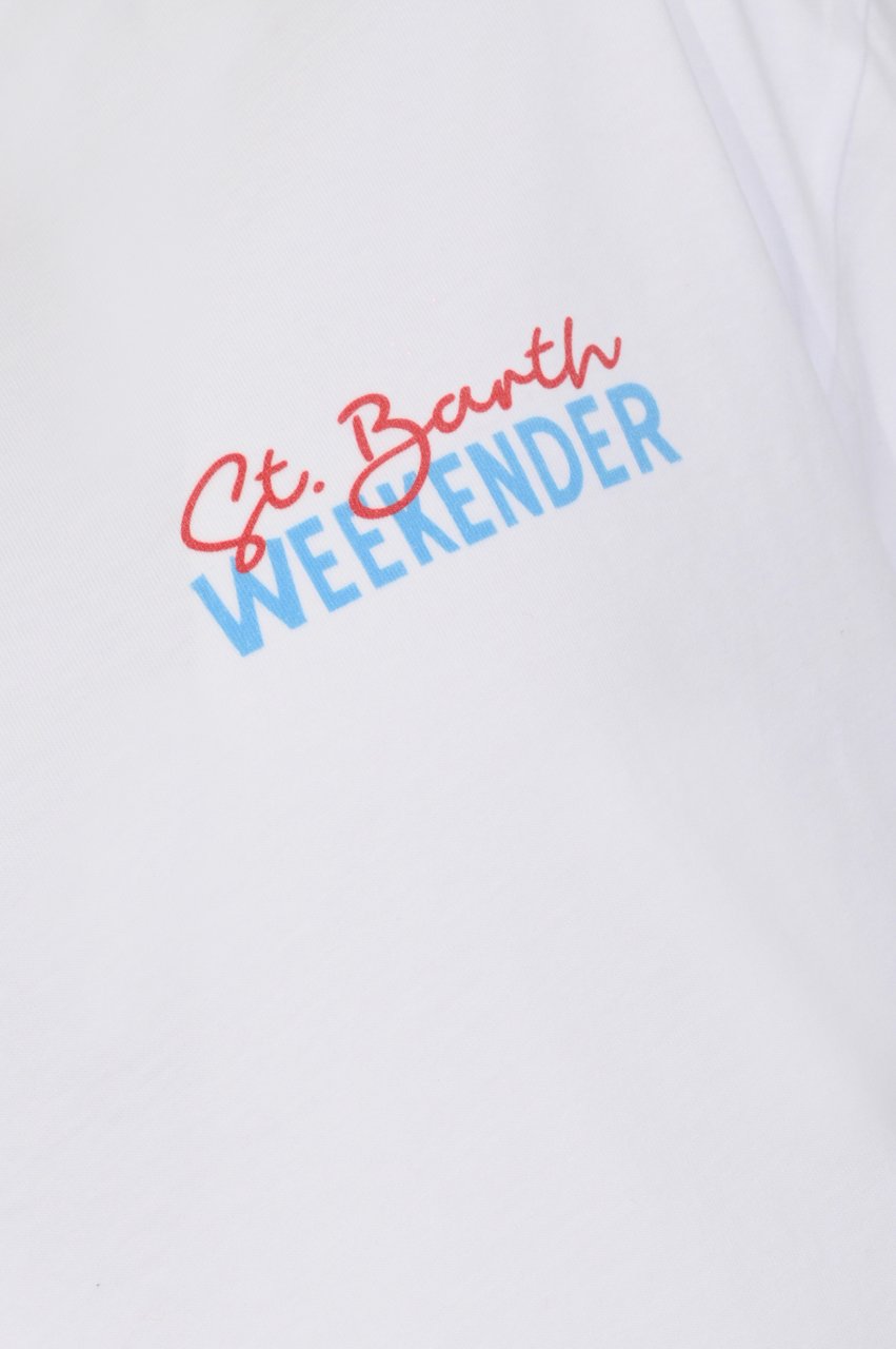 MC2 Saint Barth T-Shirts And Polos Sb Weekender 01N Wit
