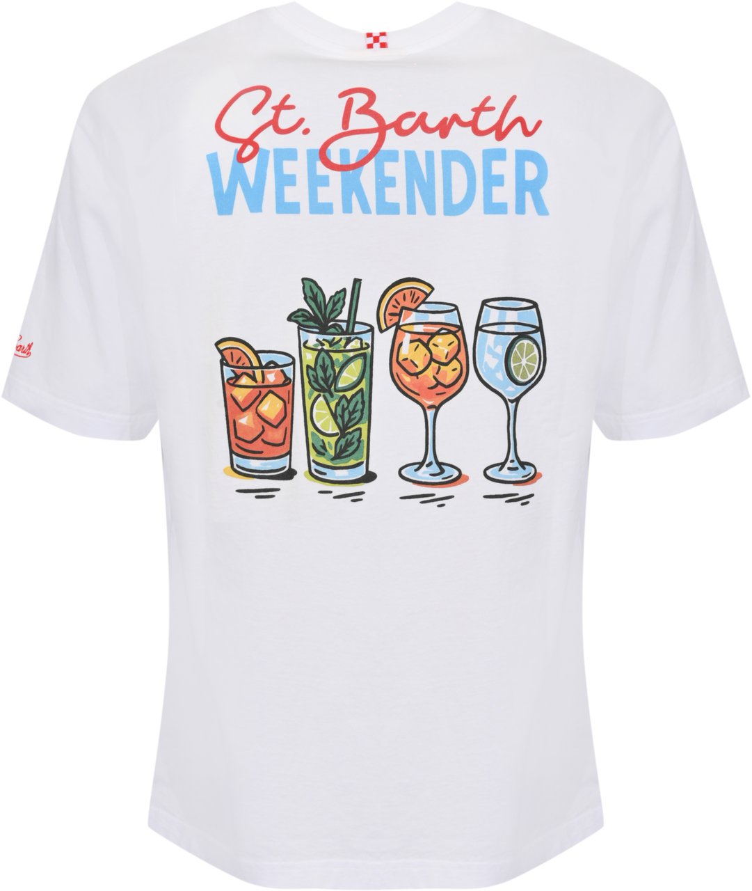 MC2 Saint Barth T-Shirts And Polos Sb Weekender 01N Wit