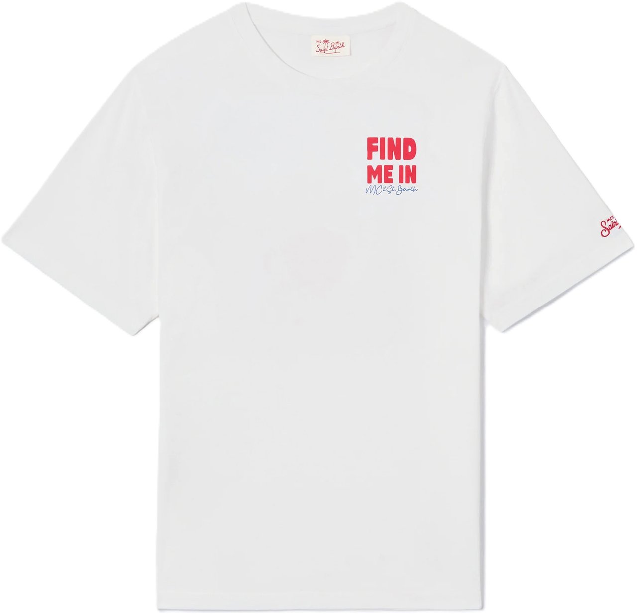 MC2 Saint Barth T-Shirts And Polos White Wit