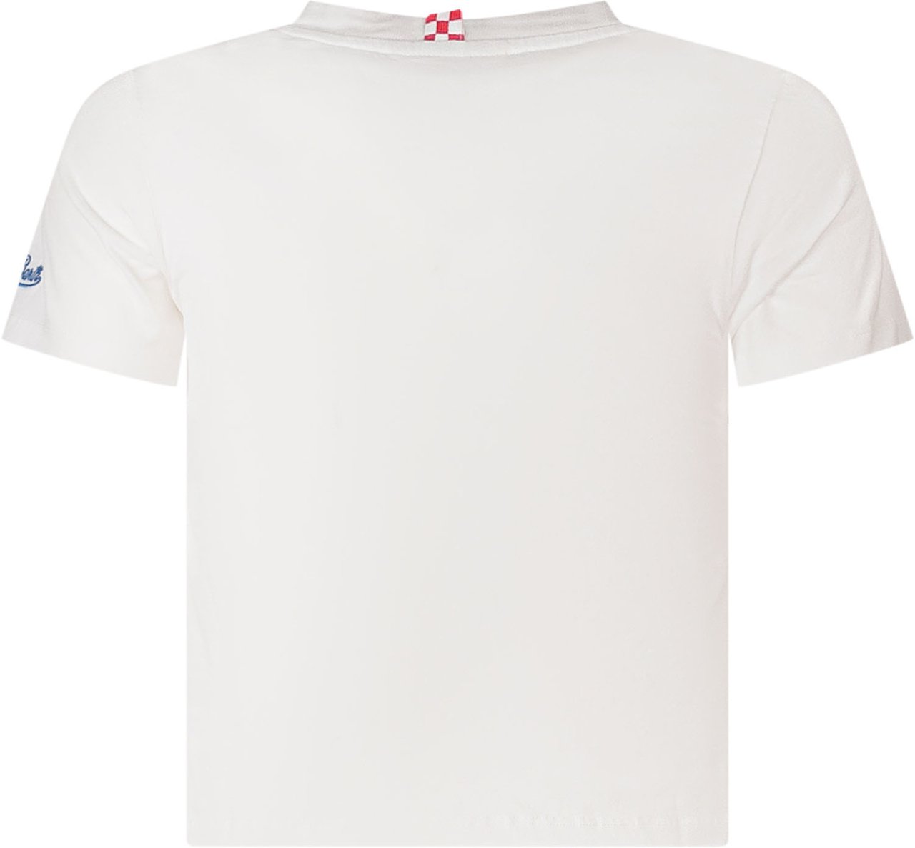 MC2 Saint Barth T-shirt con Stampa Grafica Frontale Wit