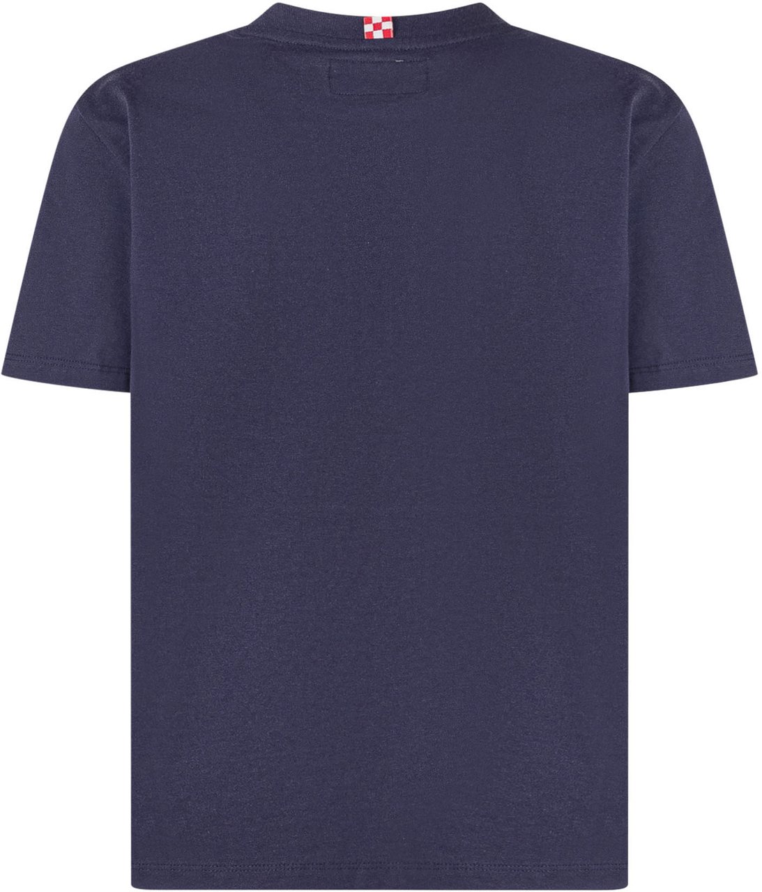 MC2 Saint Barth T-shirt con Logo Stampato Frontale Navy