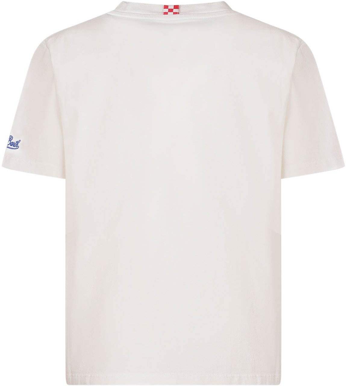 MC2 Saint Barth T-shirt con Stampa Supereroi Wit