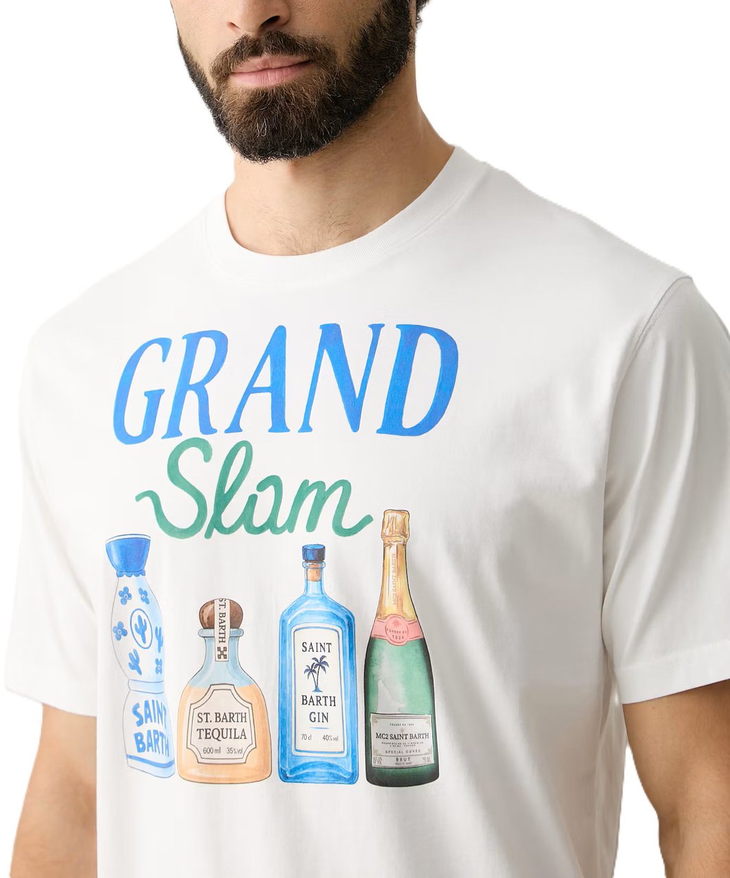 MC2 Saint Barth T-Shirts And Polos White Wit