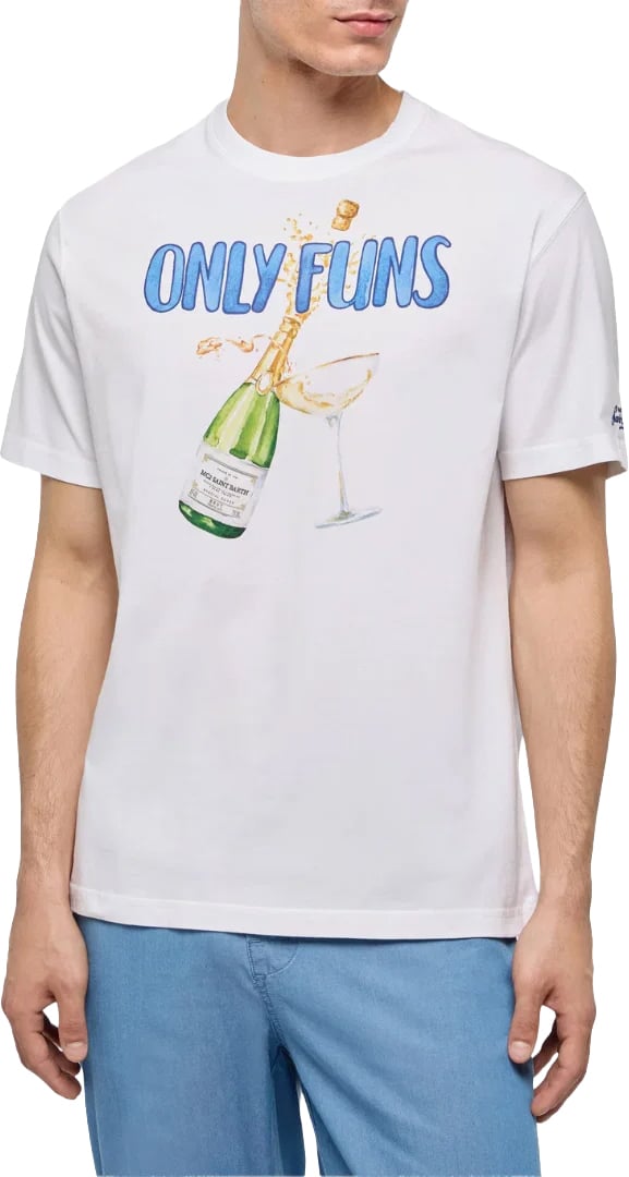MC2 Saint Barth T-Shirts And Polos White Wit