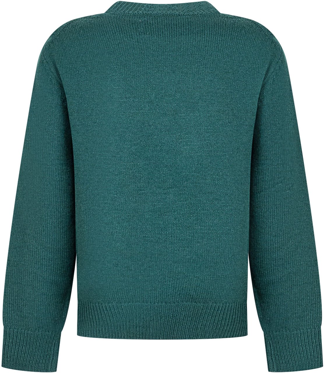 MC2 Saint Barth Maglione Verde con Cane MC2 Saint Barth Kids Groen