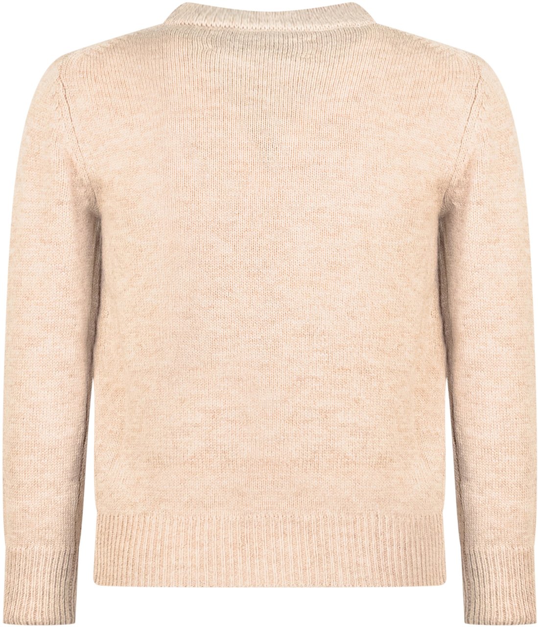 MC2 Saint Barth Maglione Beige con Scritta Beige