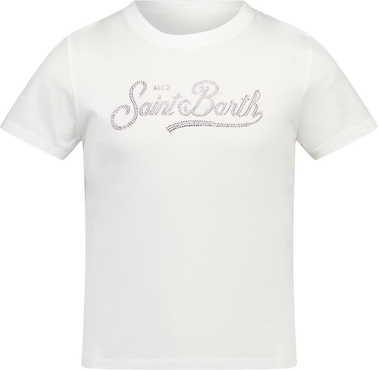 MC2 Saint Barth MC2 Saint Barth Kinder Meisjes T-Shirt In Wit Wit