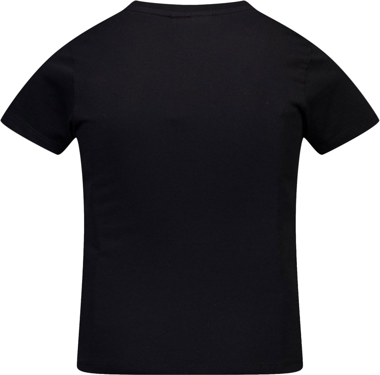 MC2 Saint Barth Kinder Meisjes T-Shirt In Zwart Zwart