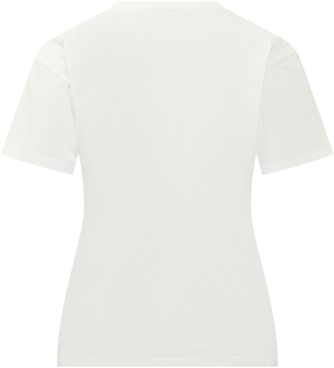 MC2 Saint Barth T-shirt con Ricamo Frontale Wit