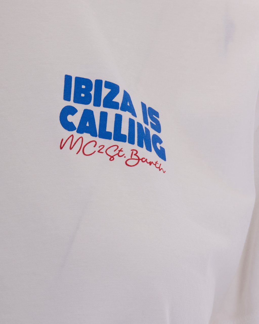 MC2 Saint Barth T-Shirts And Polos Ibiza Calling 01N Wit