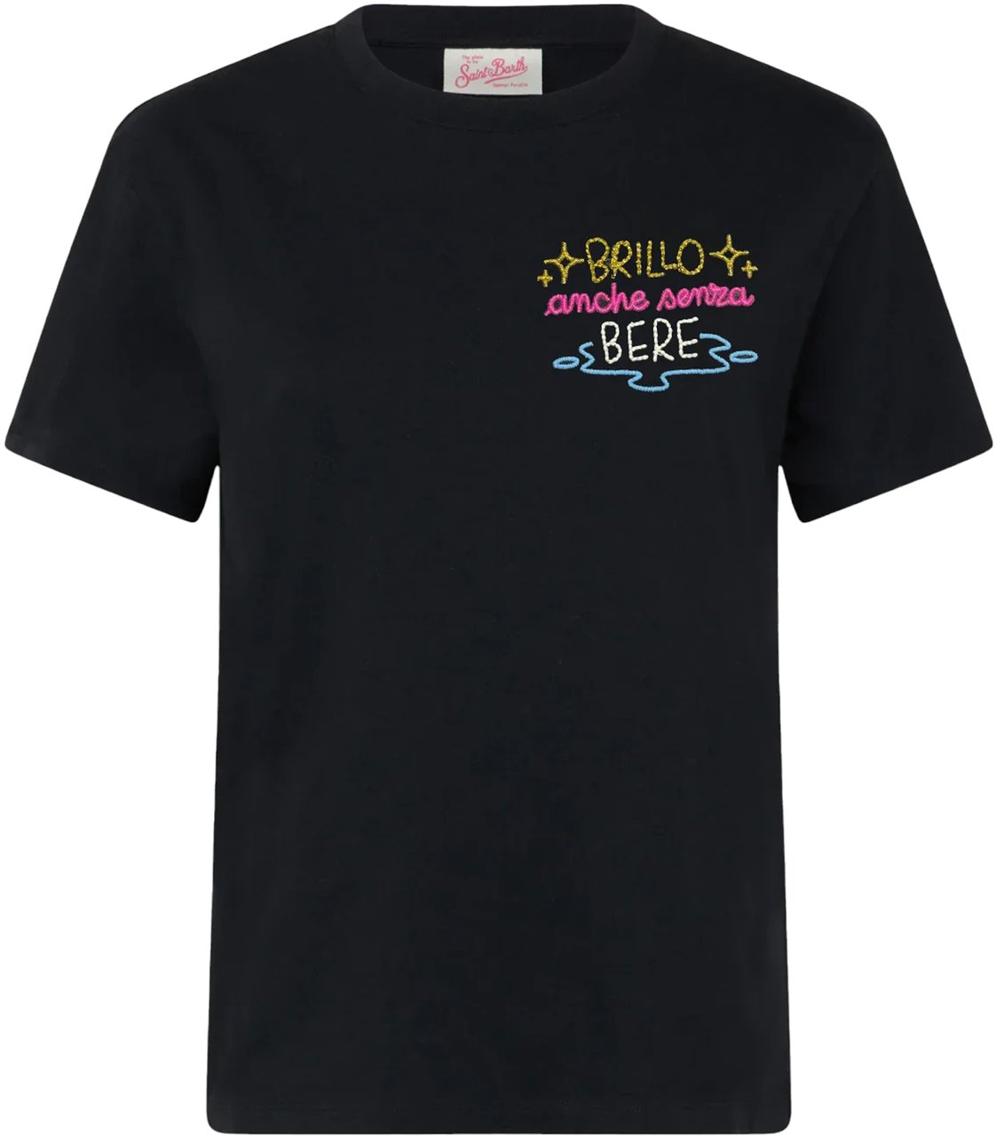 MC2 Saint Barth T-Shirts And Polos Black Zwart