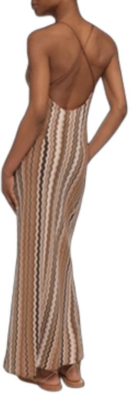 MC2 Saint Barth Saint Barth Abiti Marrone/beige Beige