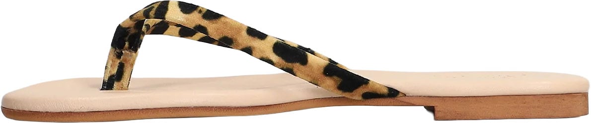 MC2 Saint Barth Sandals Leopard Beige