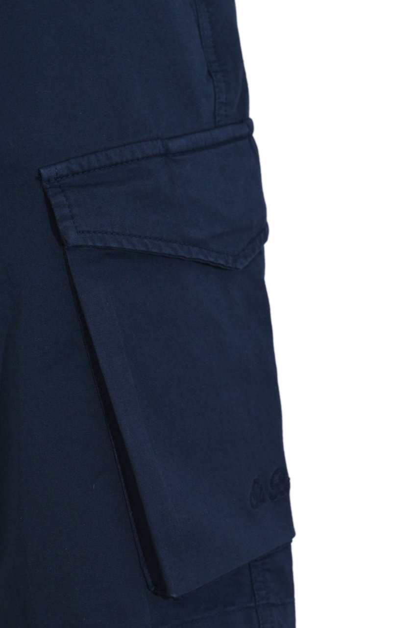 MC2 Saint Barth Shorts Cotton 61 Blue Navy Navy