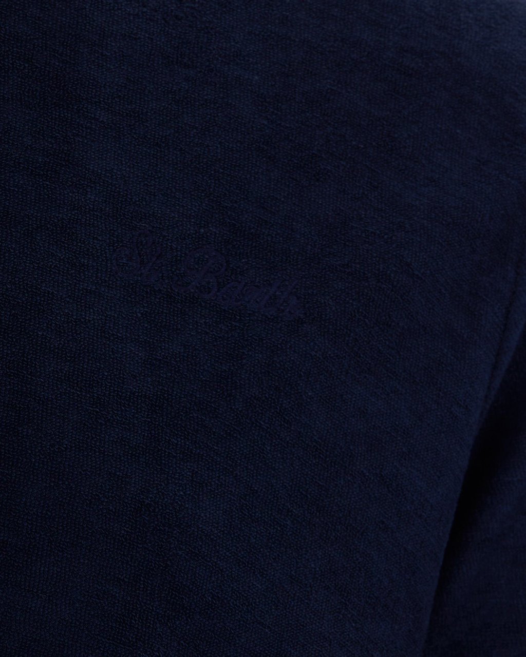 MC2 Saint Barth T-Shirts And Polos Terry Sb 61 Emb Navy