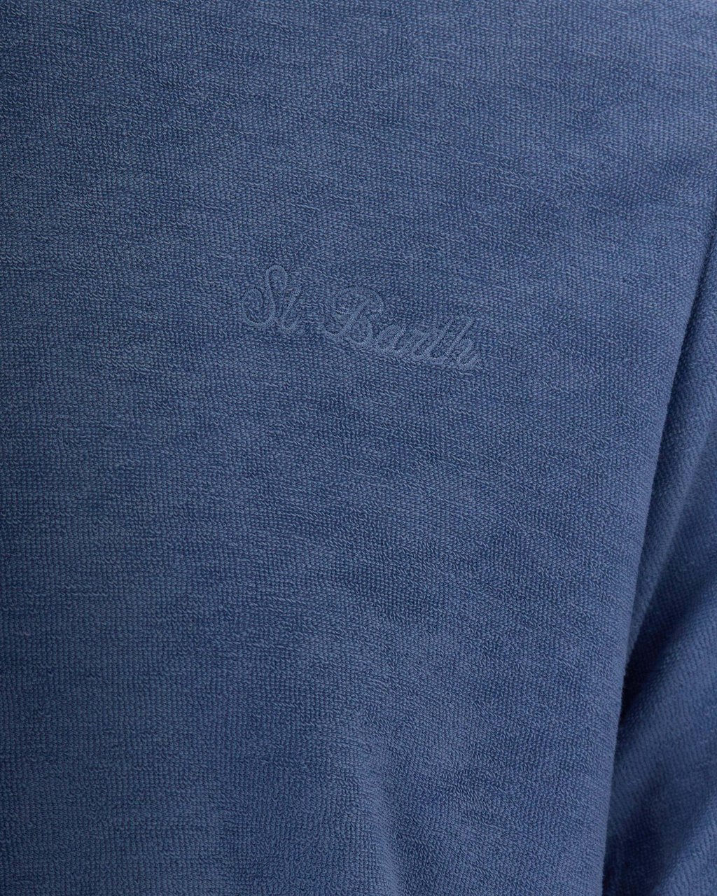 MC2 Saint Barth T-Shirts And Polos Terry Sb 33 Emb Blauw