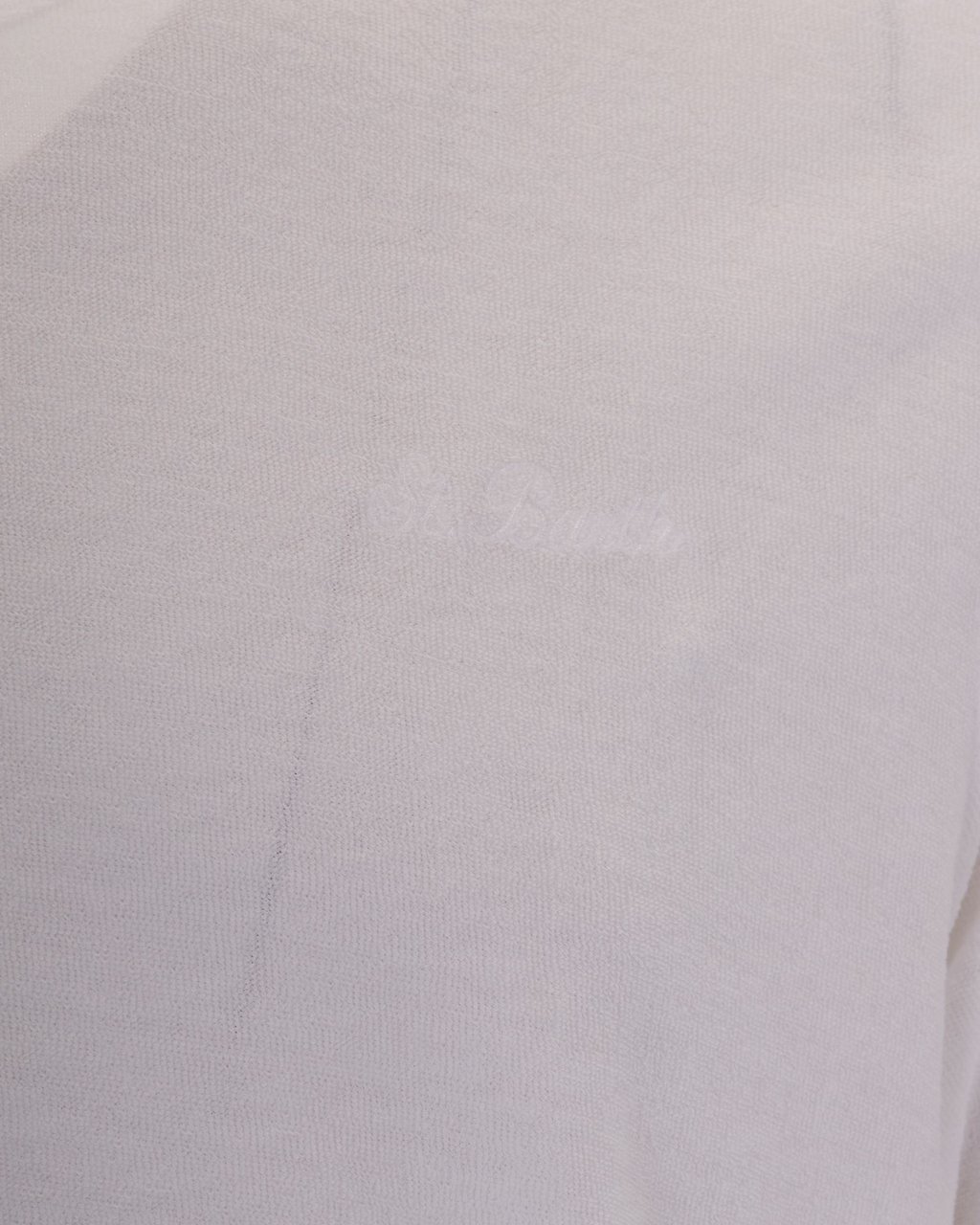 MC2 Saint Barth T-Shirts And Polos Terry Sb 01N Emb Lichtgrijs