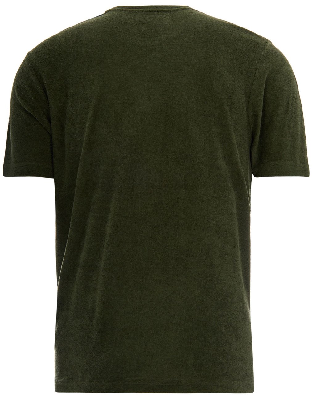 MC2 Saint Barth T-Shirts And Polos Terry Sb 52 Emb Donkergroen