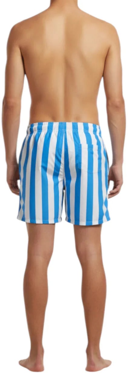 MC2 Saint Barth Sea Clothing Azzurro/Bianco Divers
