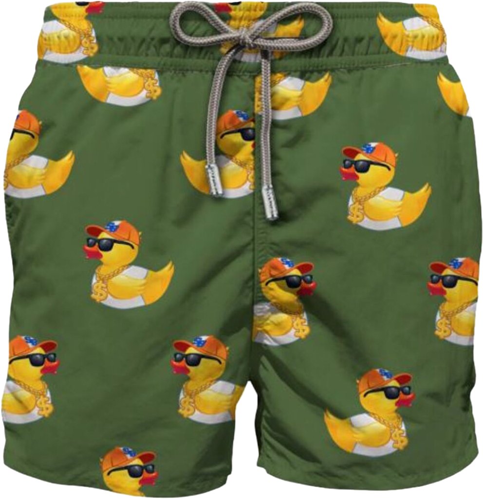 MC2 Saint Barth Sea Clothing Verde Donkergroen