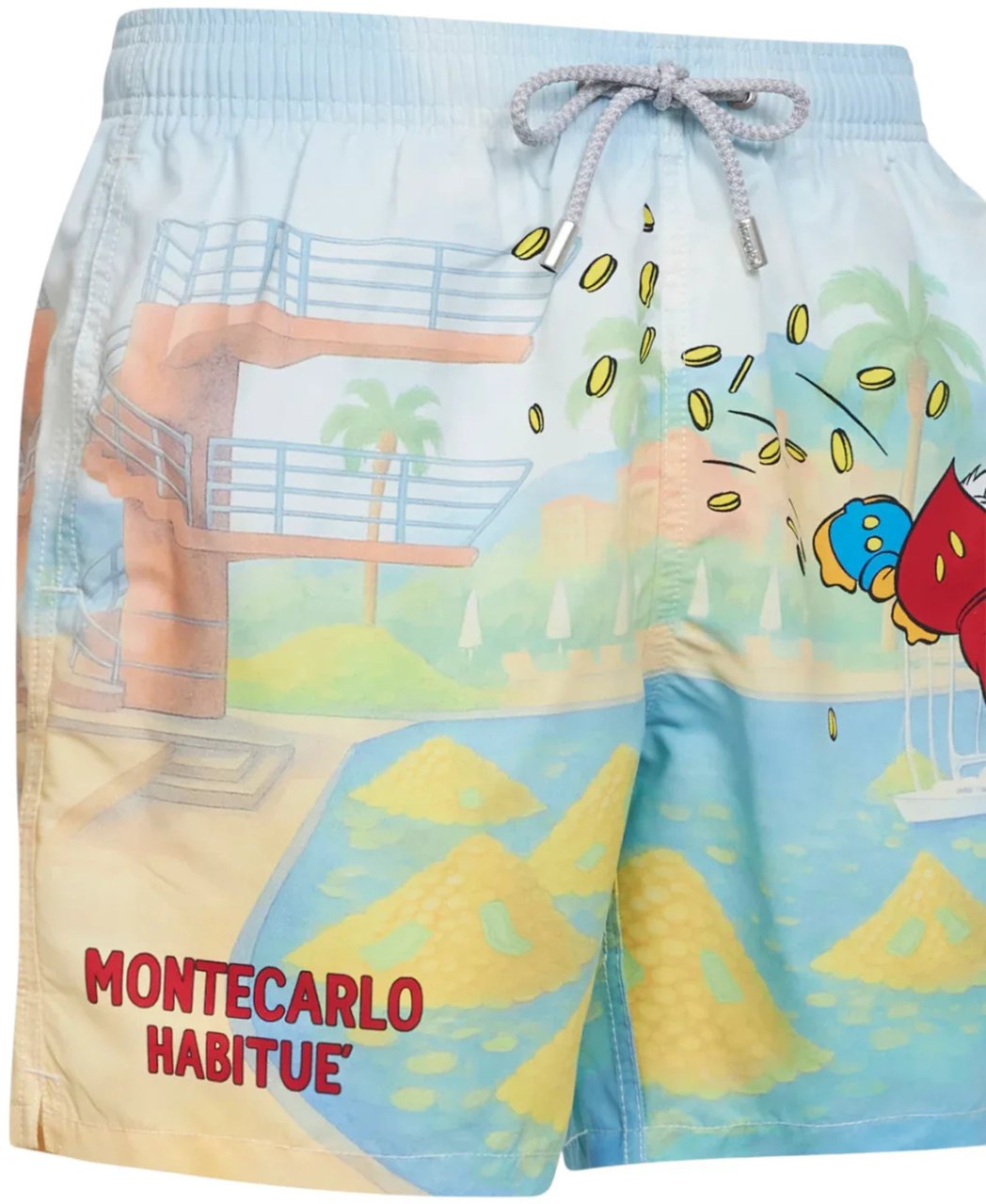 MC2 Saint Barth Sea Clothing Multicolor Lichtblauw