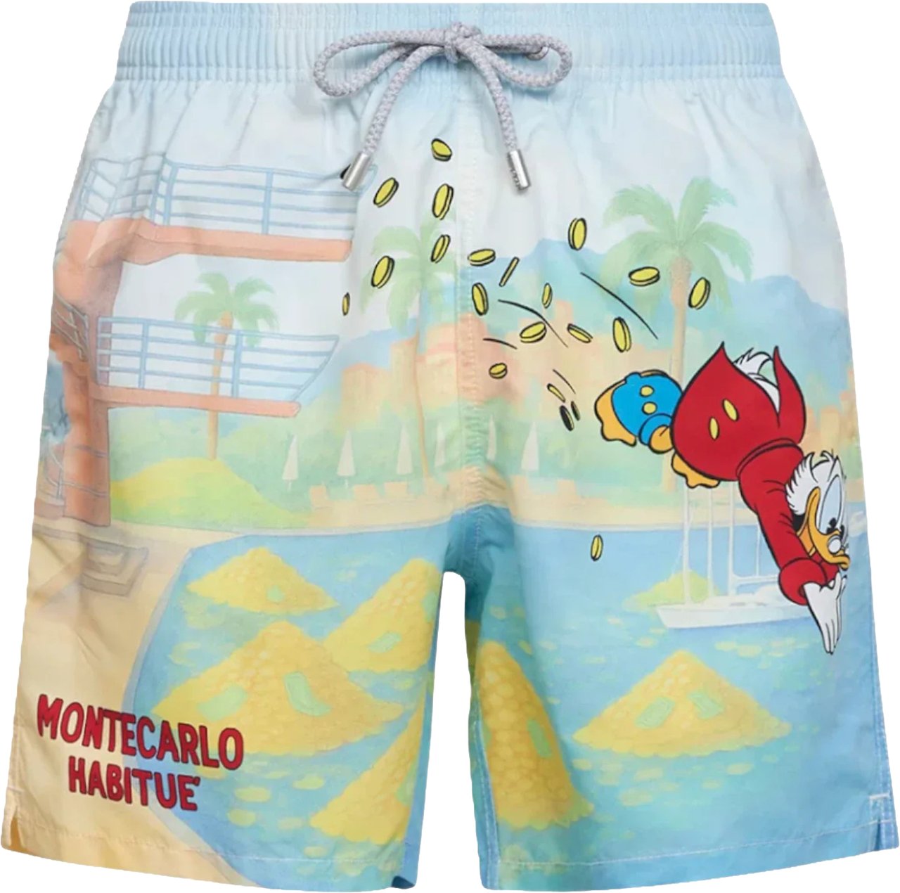 MC2 Saint Barth Sea Clothing Multicolor Lichtblauw