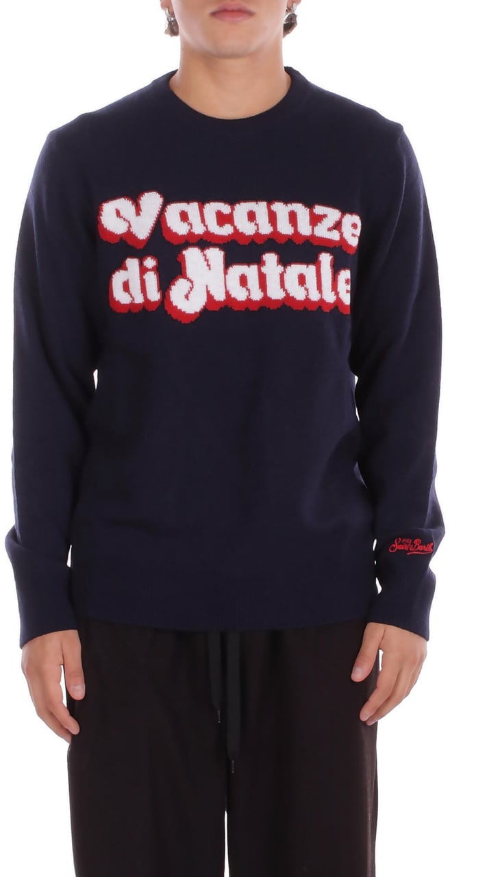 MC2 Saint Barth Sweaters Blue Blauw