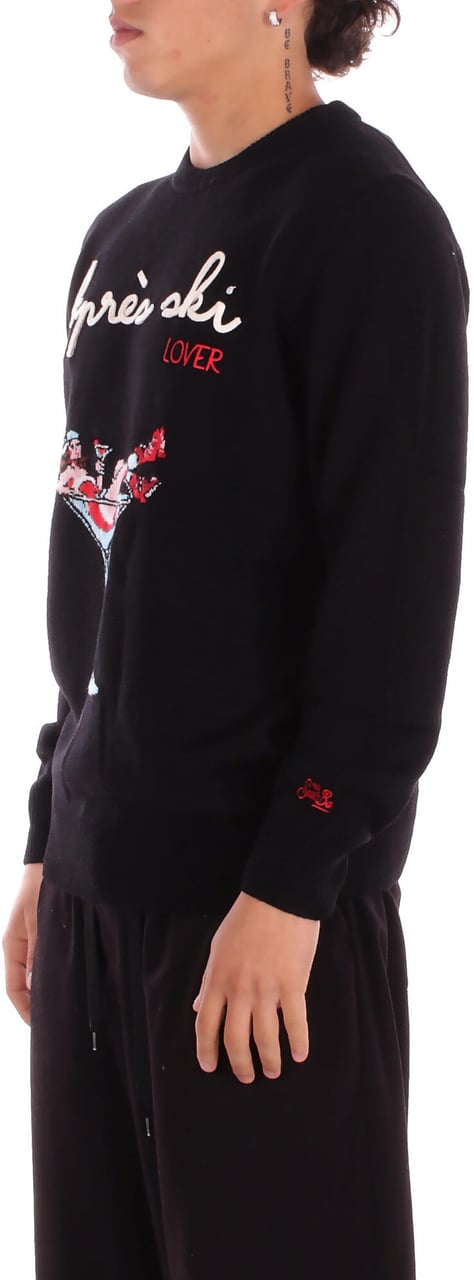 MC2 Saint Barth Sweaters Black Zwart