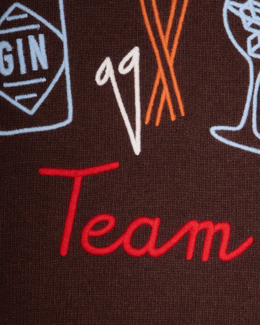 MC2 Saint Barth Sweaters Brown Bruin