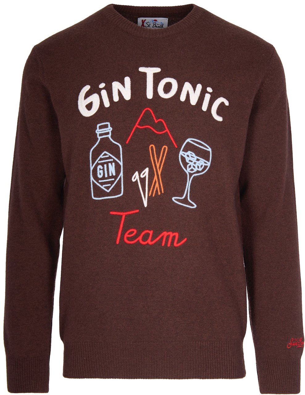 MC2 Saint Barth Sweaters Brown Bruin