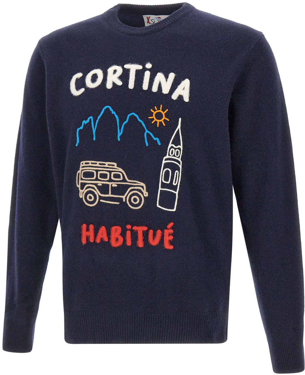 MC2 Saint Barth Sweaters Blue Blauw