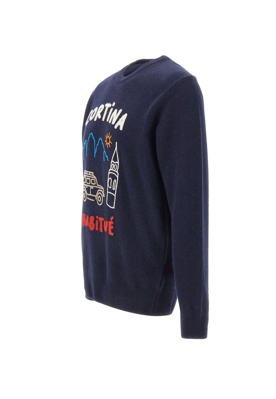 MC2 Saint Barth Sweaters Blue Blauw