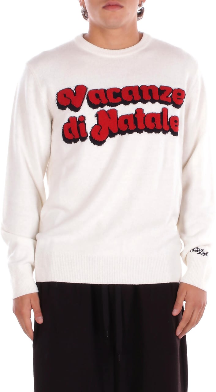 MC2 Saint Barth Sweaters Cream Wit