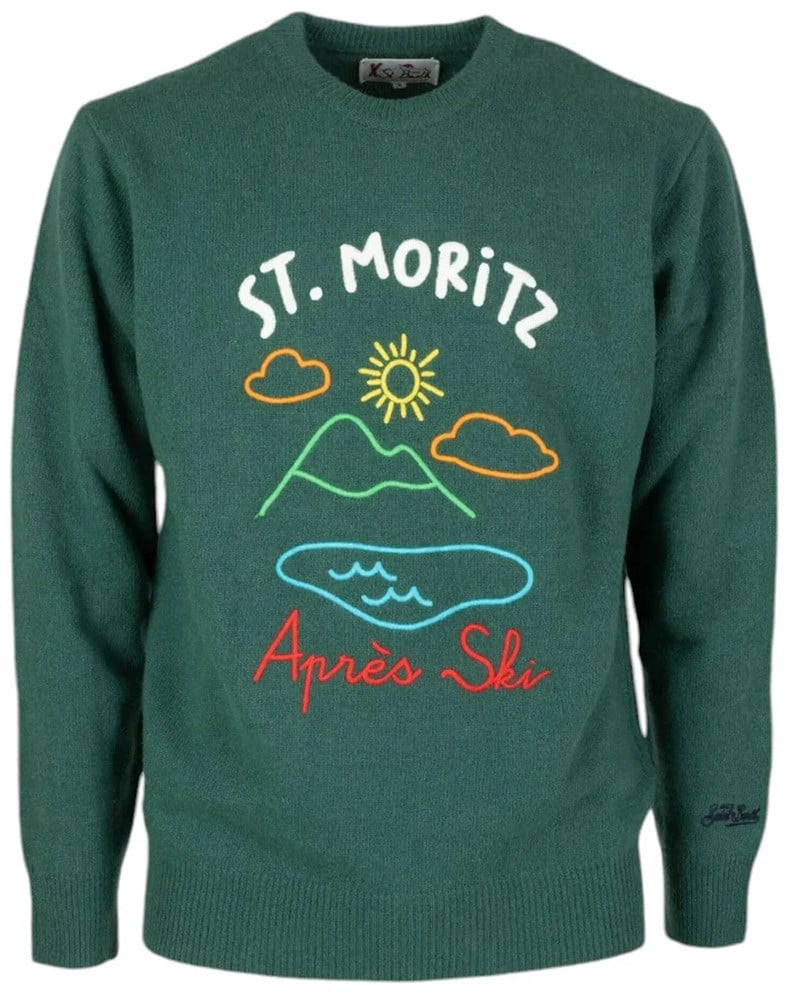 MC2 Saint Barth Sweaters Green Groen