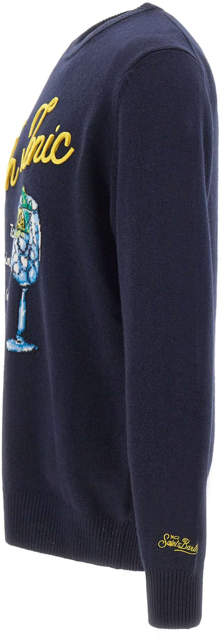 MC2 Saint Barth Sweaters Blue Blauw