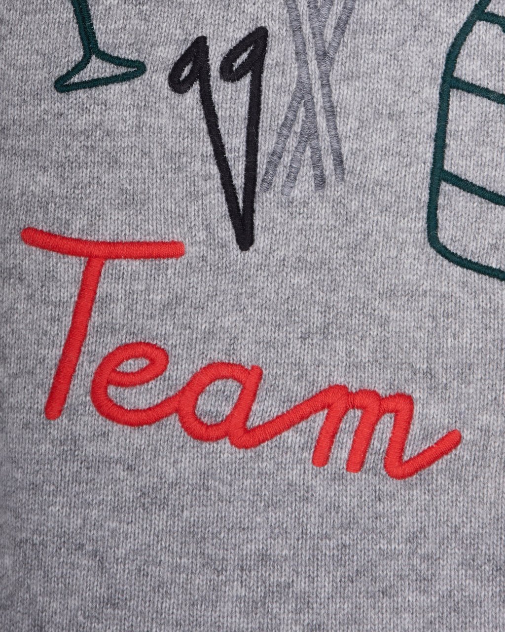 MC2 Saint Barth Sweaters Grey Grijs