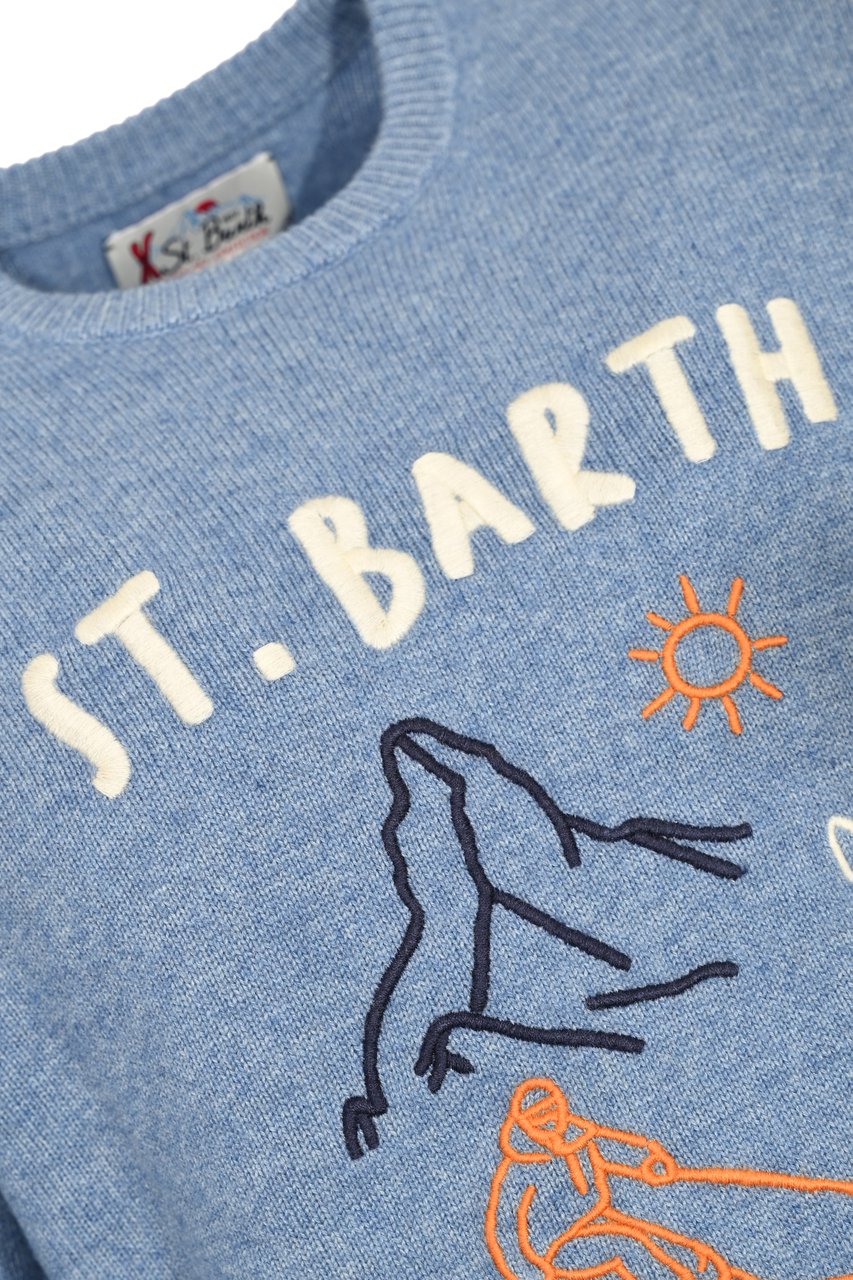 MC2 Saint Barth Sweaters Sb Ski Draw 33 Emb Divers