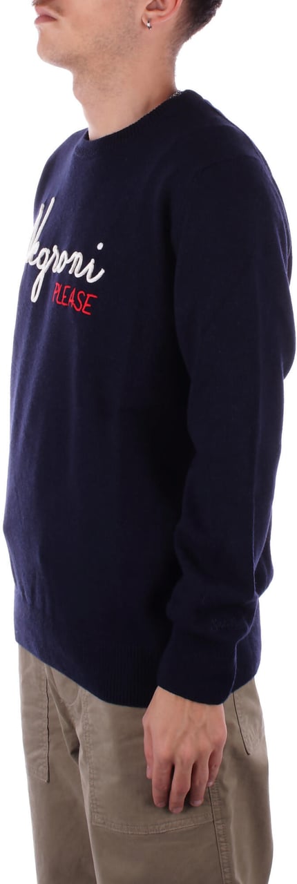 MC2 Saint Barth Sweaters Blue Blauw