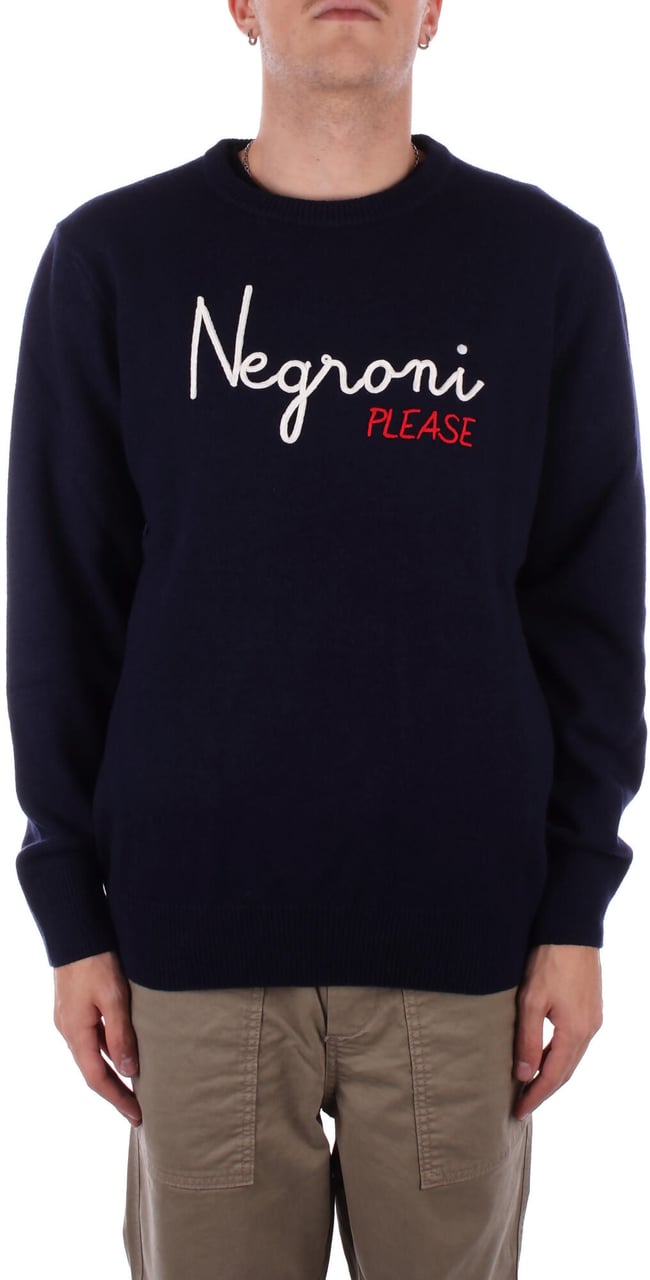 MC2 Saint Barth Sweaters Blue Blauw